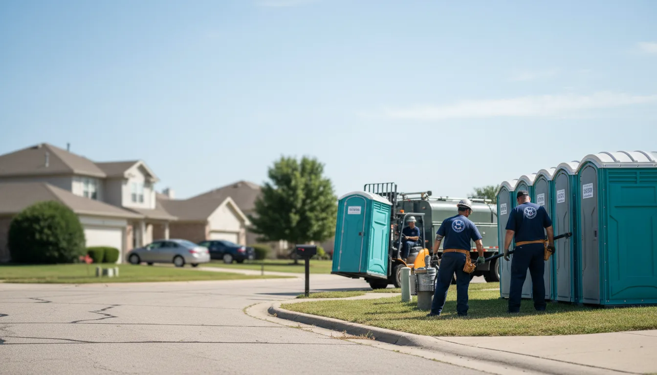 Porta Potty Rental in Satanta, KS near me
